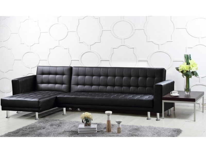Heartlands Furniture Hawthorn Corner Multi Functional Sofa Bed  Brown Sofa Bed