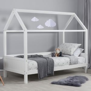Birlea Home Bed Single White Childrens Bed | Bed Sava