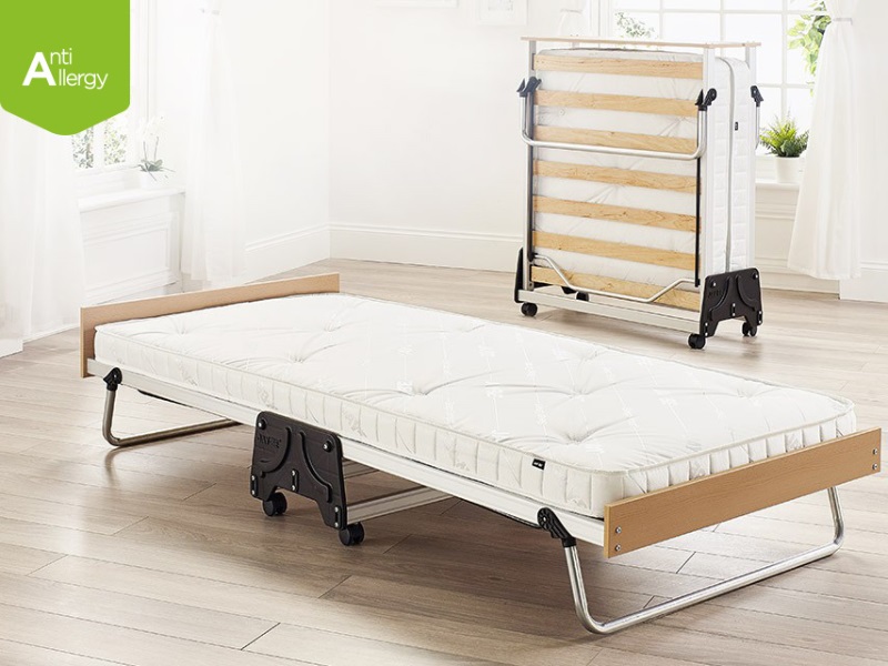 Jay Be J-Bed Folding Bed with Anti-Allergy Micro e-Pocket Mattress Single Folding Bed