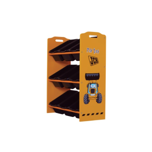 Kidsaw JCB 9 Bin Storage Unit Toy Box | Bed Sava
