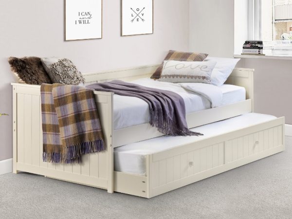 Julian Bowen Jessica Daybed with Underbed Trundle Small Single Sofa Bed | Bed Sava