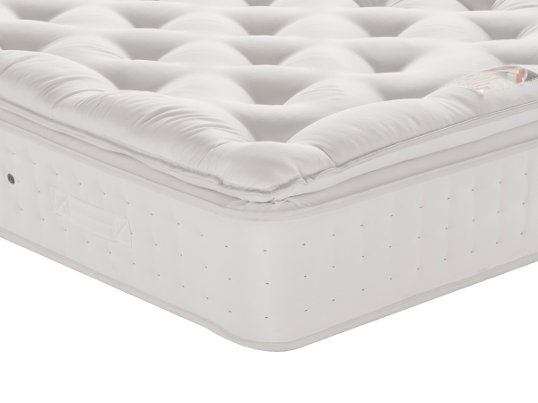 British Bed Company Knightsbridge Luxury Wool Pillowtop Small Double Mattress | Bed Sava