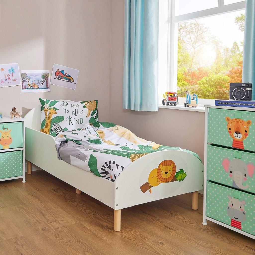 Jungle Theme Toddler Bed