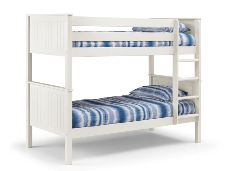 Julian Bowen Maine Bunk Bed Single Surf White Bunk Bed | Bed Sava