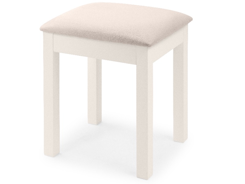Julian Bowen Maine Dressing Stool Surf White Stool