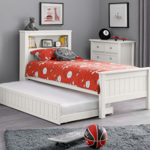 Julian Bowen Maine Underbed Single Surf White Stowaway Bed | Bed Sava