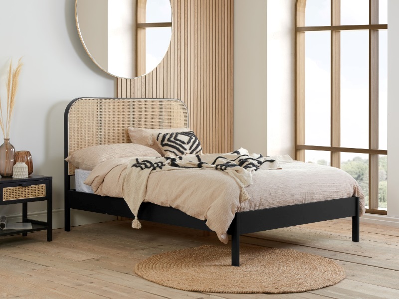 Birlea Margot Super King Black Wooden Bed