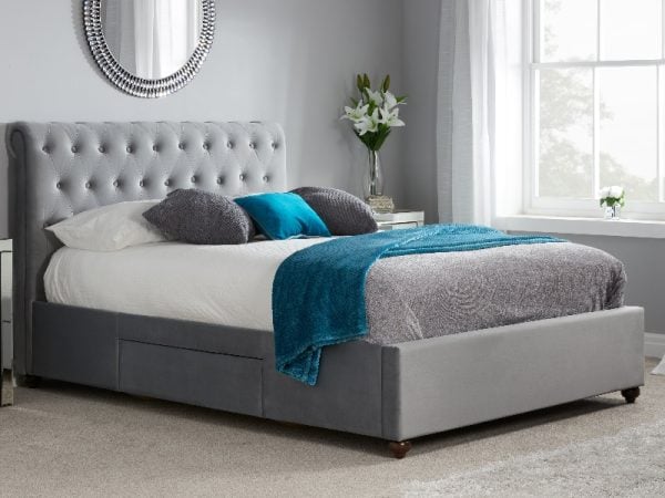 Birlea Marlow King Size Fabric Bed | Bed Sava