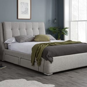 Birlea Mayfair King Size Fabric Bed | Bed Sava