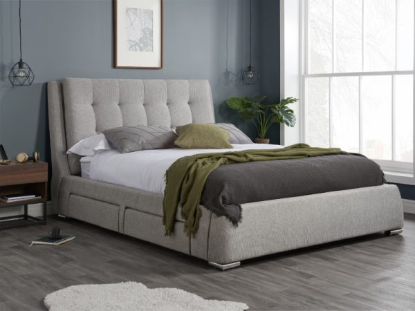Birlea Mayfair King Size Fabric Bed | Bed Sava