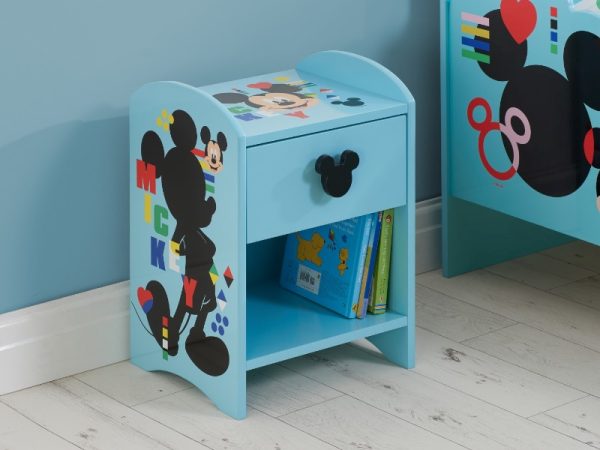 Disney Home Mickey Mouse Bedside Table Bedside Chest | Bed Sava
