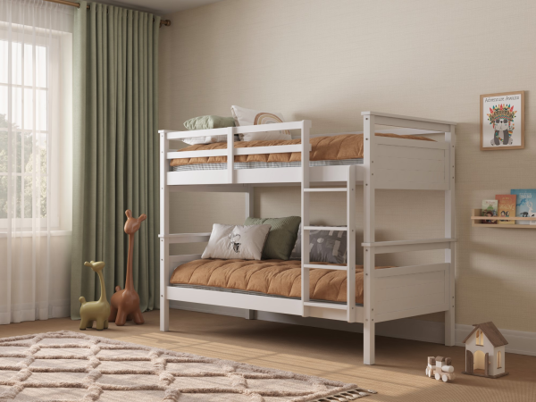 Snuggle Beds Modern Solid Wood Bunk Bed Single Bunk Bed | Bed Sava