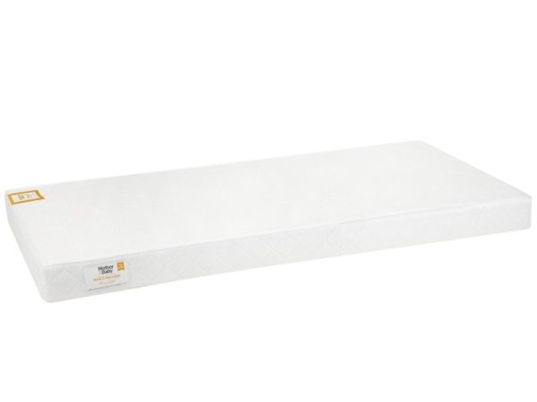 Cuddle Co MotherBaby Pure Gold Anti Allergy Coir Pocket Sprung Cot Mattress Cot Mattress | Bed Sava