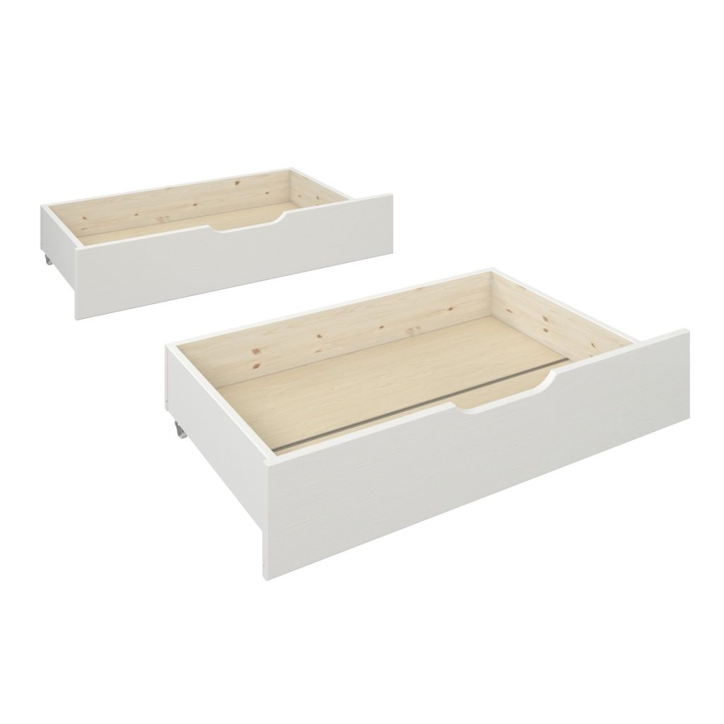 Noomi Nora Set of Under Bed Drawers White (FSC-Certified)