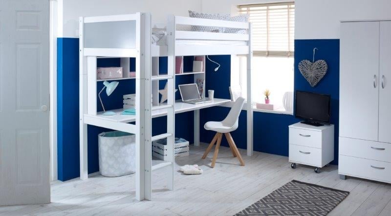 Flexa Nordic High Sleeper 2 Grey