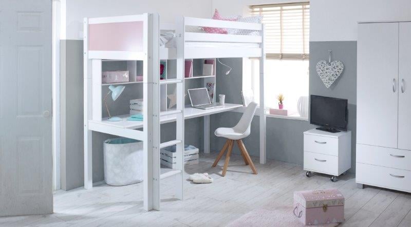 Flexa Nordic High Sleeper 2 Rose