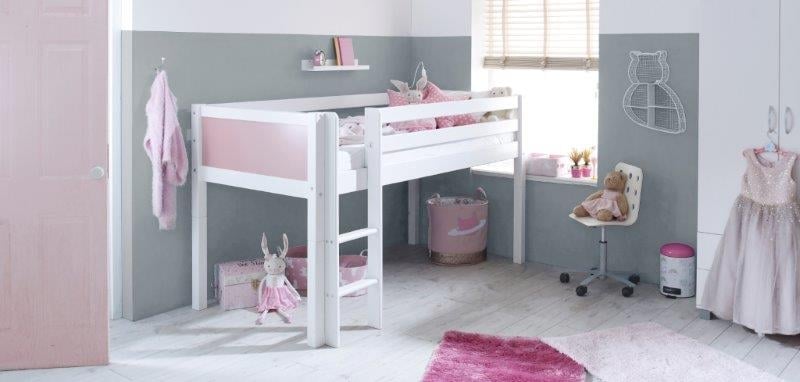 Flexa Nordic Mid Sleeper 1 Rose