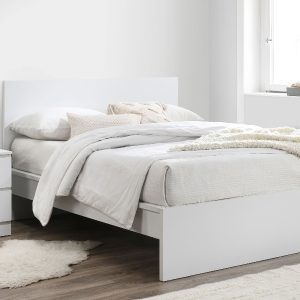 Birlea Oslo King Size White Bed | Bed Sava