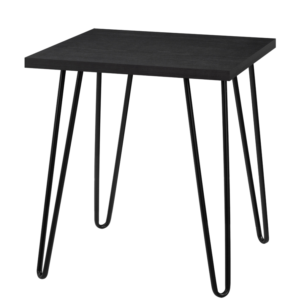 Dorel Owen Retro End Table-Black Oak
