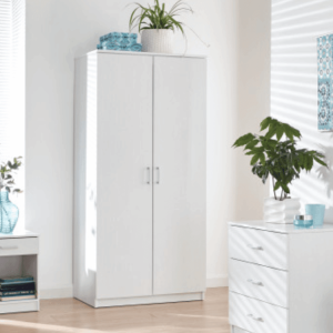 GFW Panama 3 Piece Set White Bedroom Set | Bed Sava