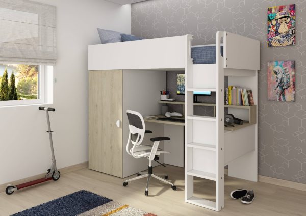 Trasman Flow High Sleeper | Bed Sava