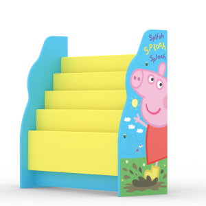 Kidsaw Peppa Pig Bookcase Sling Blue Bedroom Furniture | Bed Sava