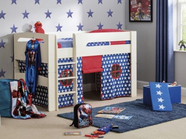 Julian Bowen Pluto Star Tent Only  For the Pluto Midsleeper Blue Kids Accessory | Bed Sava
