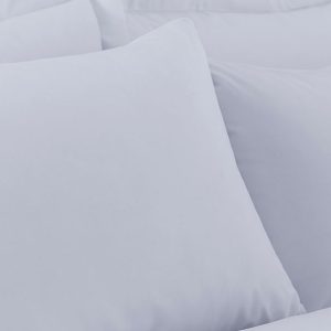 Charlotte Thomas Poetry White Housewife Pillow Case Pair Pillow Case | Bed Sava
