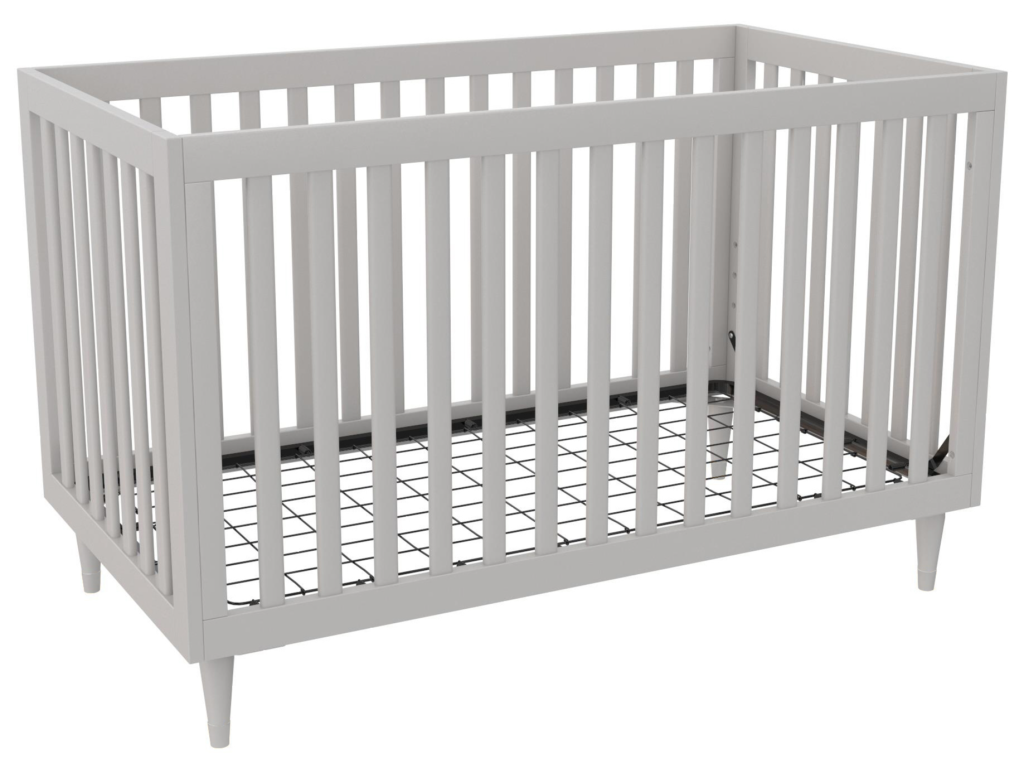 Little Seeds Rowan Valley Flint 3in1 Crib Grey Cot Bed