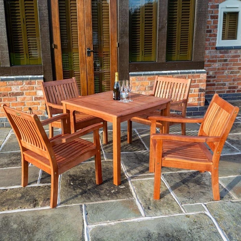 Rowlinson Willington Square 4 Seat Set
