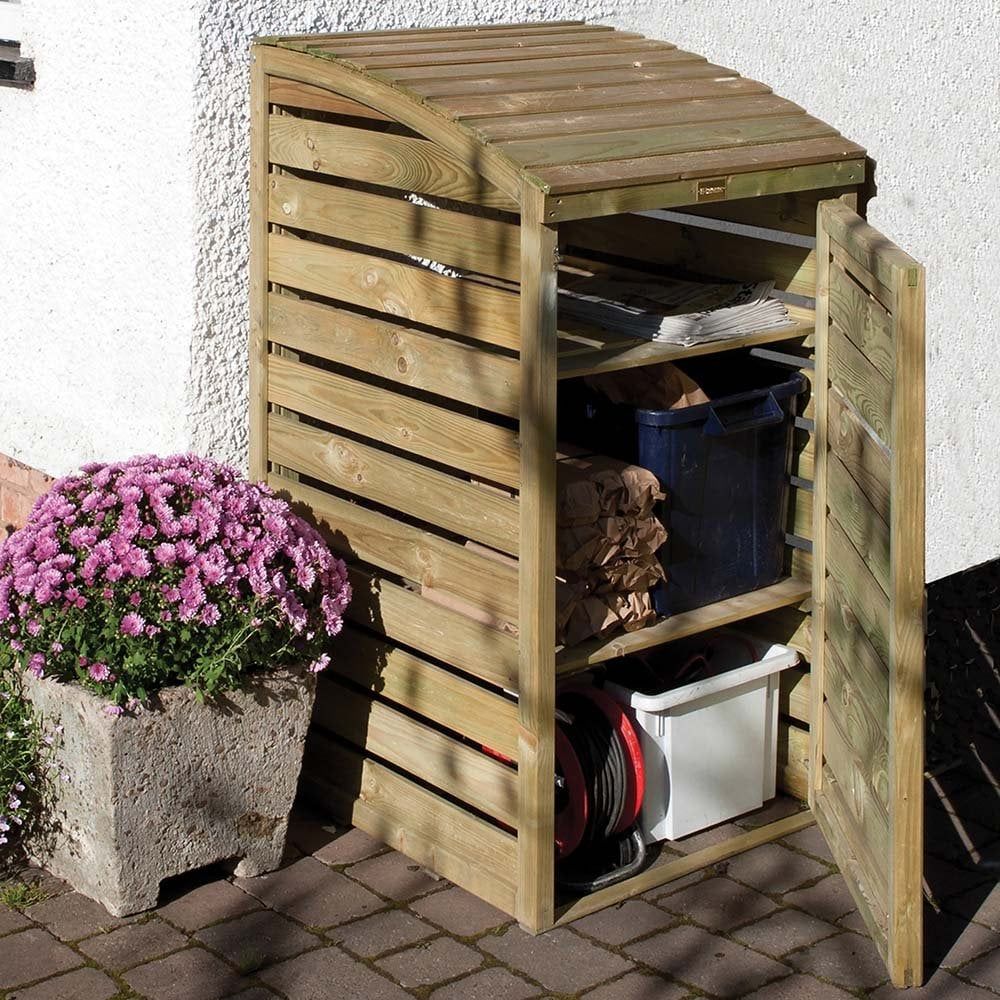 Rowlinson Wooden Recycling Box Store