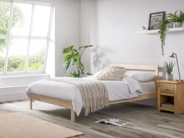 Julian Bowen Sami Bed Double Wooden Bed | Bed Sava
