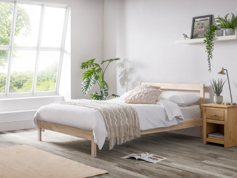 Julian Bowen Sami Bed Double Wooden Bed