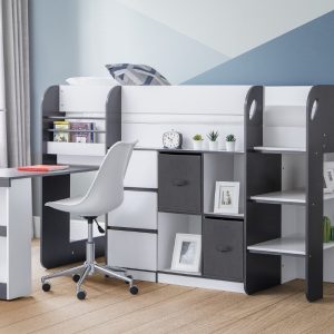 Julian Bowen Saturn Midsleeper Single Mid Sleeper | Bed Sava