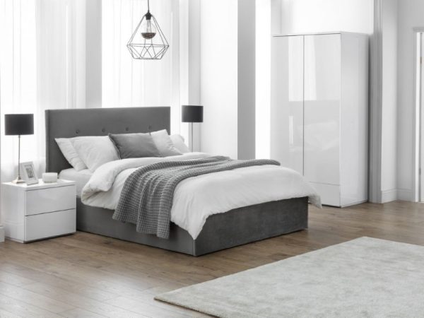 Julian Bowen Shoreditch Storage Bed King Size Ottoman Bed | Bed Sava
