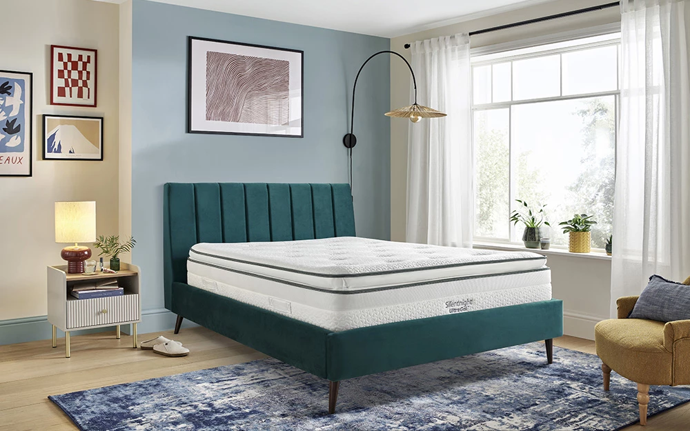 Silentnight UltraGel 1000 Mirapocket Pillow Top Mattress, Double
