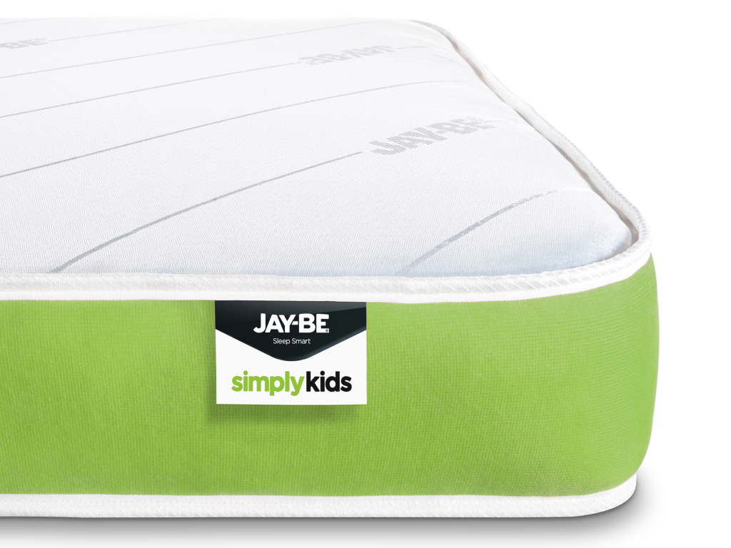 Jay Be Simply Kids Anti-Allergy Foam Free Sprung Single Kids Mattress