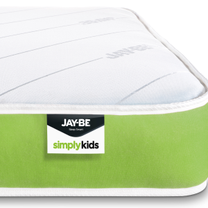 Jay Be Simply Kids Anti Allergy Foam Free Sprung Single Kids Mattress | Bed Sava