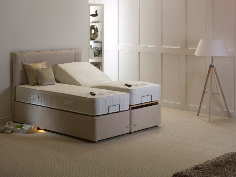 MiBed Sorrel Electric Bed 4' x 6'6" Custom Size Mattress Only Electric Bed