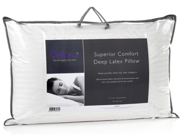 Relyon Superior Comfort Deep Latex Pillow | Bed Sava