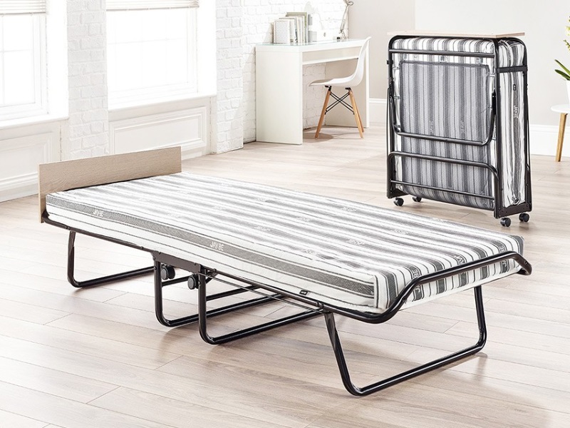 Jay Be Supreme Automatic Folding Bed with Rebound e-Fibre Mattress Small Single Folding Bed