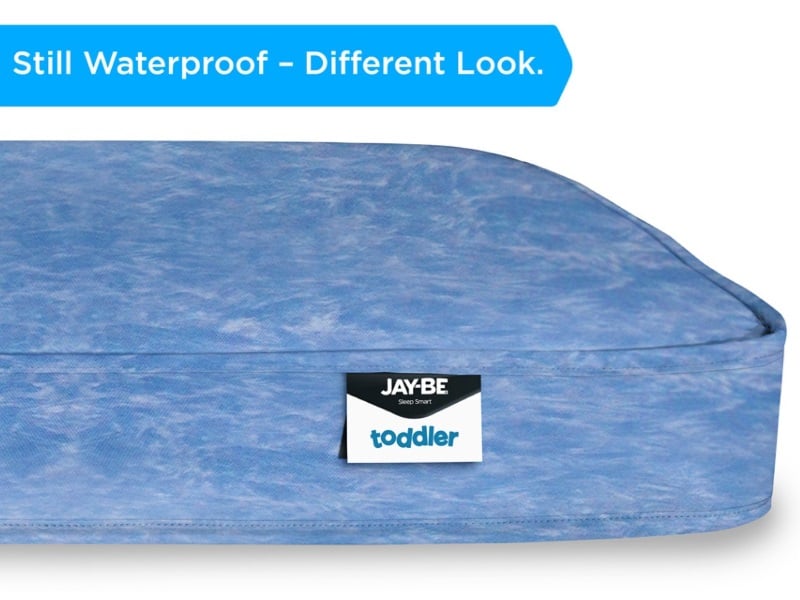 Jay Be Toddler Waterproof Anti-Microbial Foam Free Sprung 2'3" x 5' Custom Size Kids Mattress