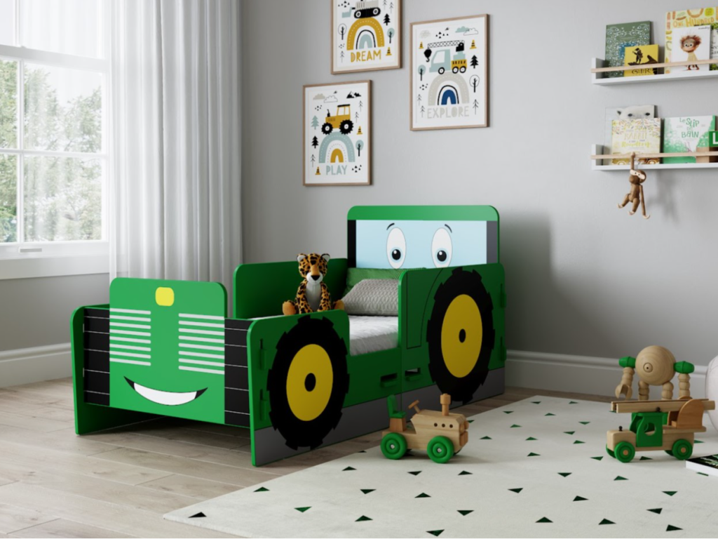 Kidsaw Tractor Junior Bed Childrens Bed