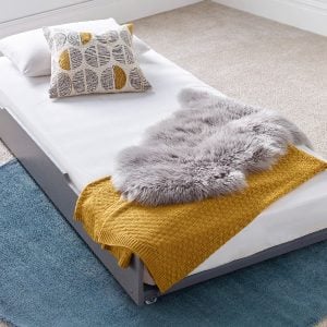 Bedmaster Tyler Trundle Only Wood Grey Underbed Drawer | Bed Sava