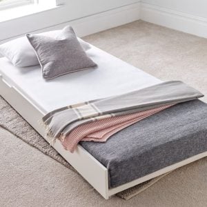 Bedmaster Tyler Trundle Only White Underbed Drawer | Bed Sava