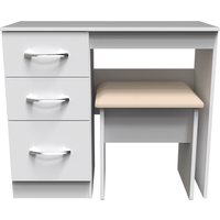 Avon Ready Assembled 2 Piece Bedroom Set - White