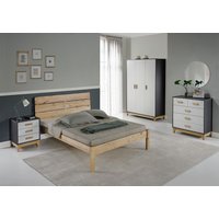 Ronan 4'6'' Double Bed - Waxed Pine