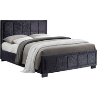 Birlea Hannover Bed - Black / King