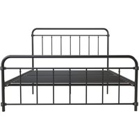 Wallace Metal Bed - Black / King