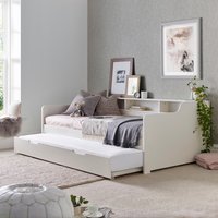 Tyler White Guest Bed And Trundle  - White / Pocket Mattresses